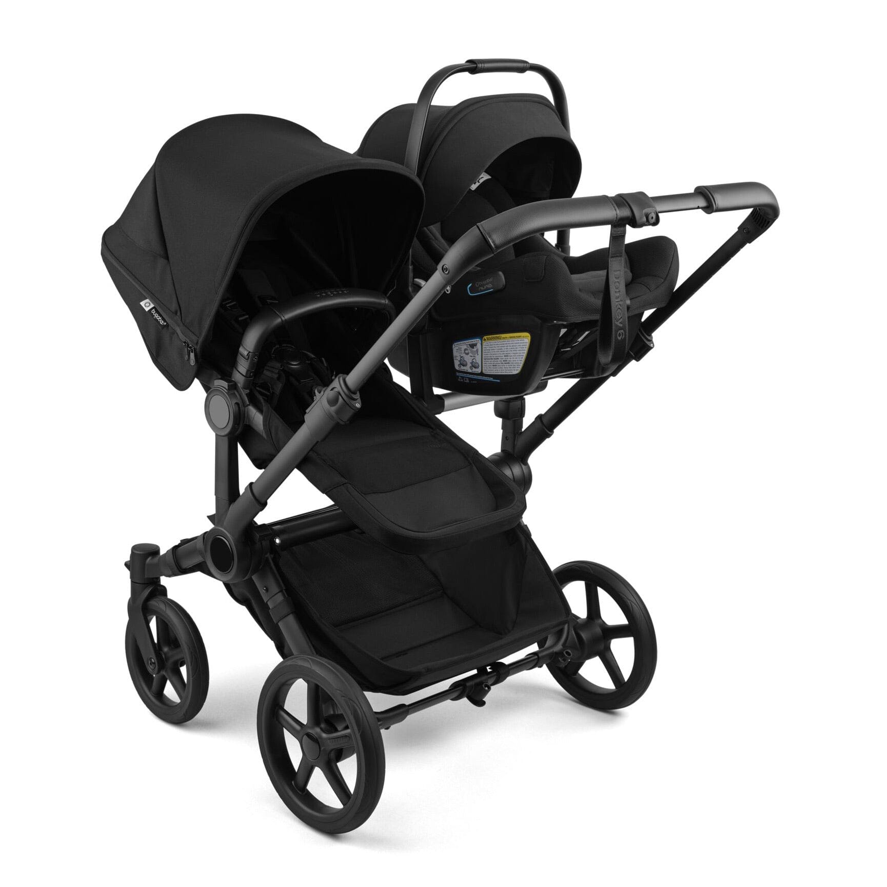 Bugaboo Donkey 6 + Turtle Air Shield Twin Travel System Bundle