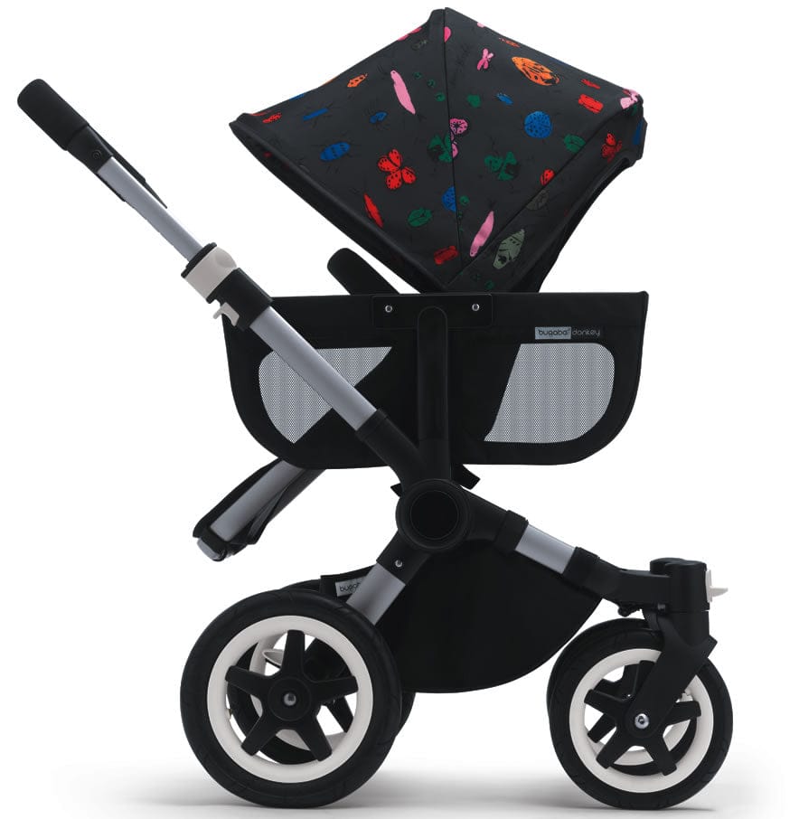 Bugaboo Donkey Andy Warhol Sun Canopy - Happy Bugs - 800102AS01