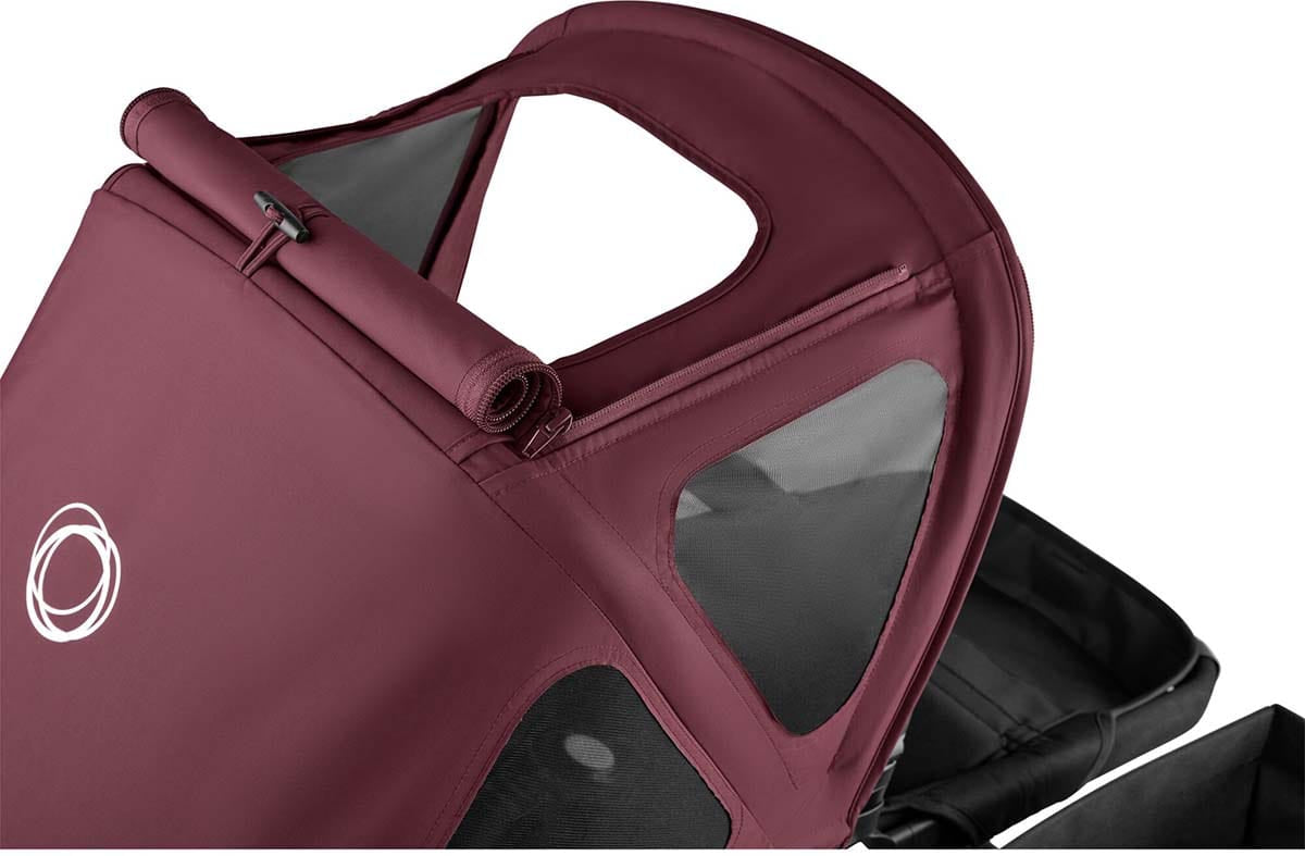 Bugaboo Donkey Breezy Sun Canopy - Dark Cherry - S001261D3024