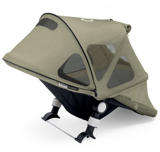 breezy bugaboo donkey Bugaboo Donkey Breezy Sun Canopy Dark Khaki
