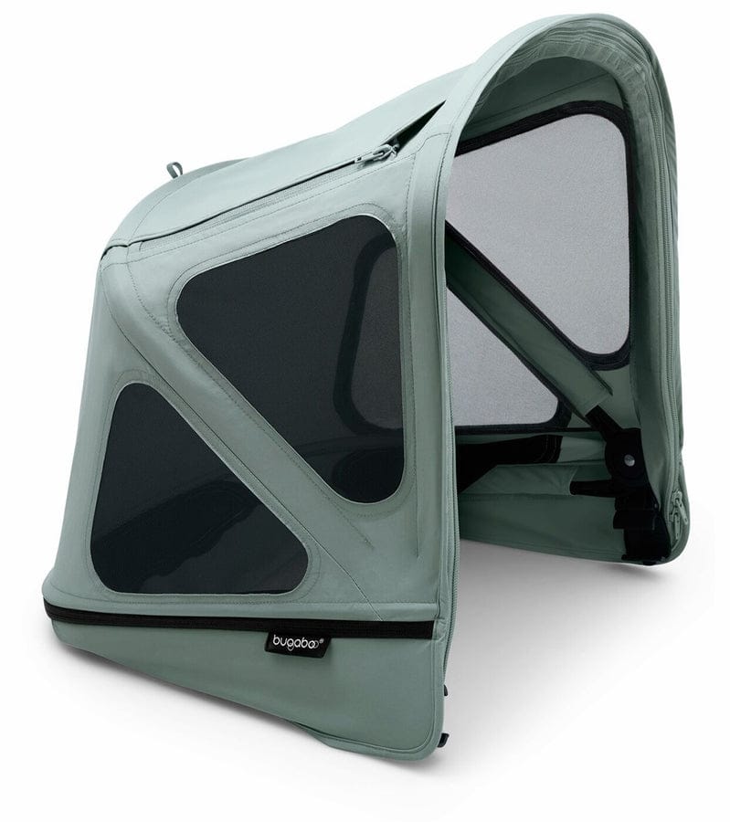 Bugaboo Donkey Breezy Sun Canopy - Pine Green – Albee Baby