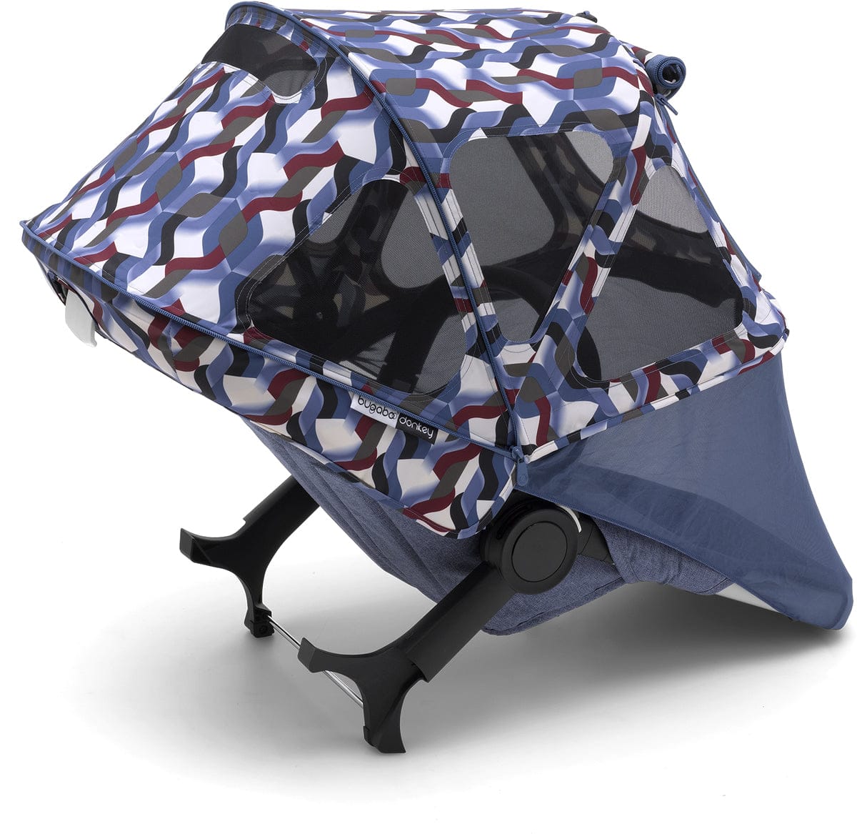 Bugaboo Donkey Breezy Sun Canopy - Waves - 180322FB01