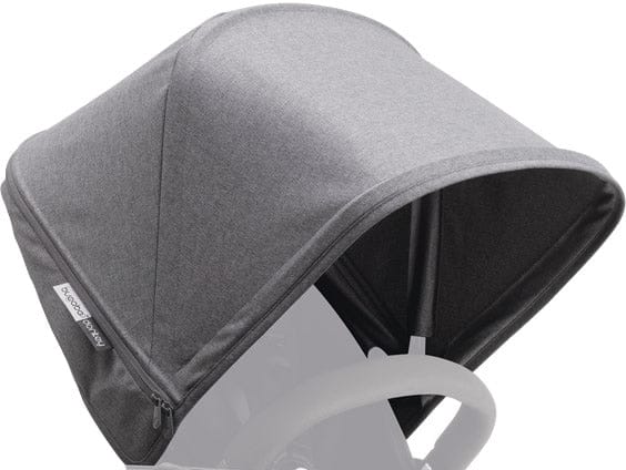 Bugaboo Donkey Extendable Sun Canopy - Grey Melange