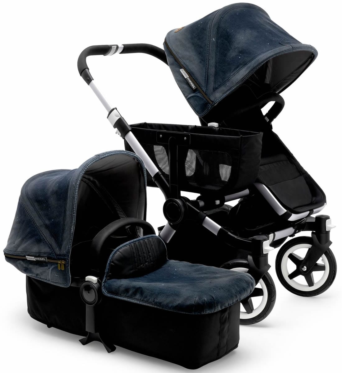 Bugaboo Donkey Tailored Fabric by Diesel Denim