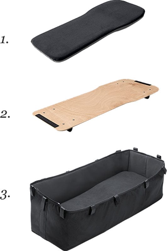 Bugaboo Donkey Twin Extension Set - Navy - 181116NV01