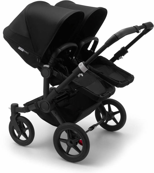 Bugaboo Donkey3 Twin Complete Stroller Bundle - Black/Black - TWIN-D3-181150BW02-BLK-1
