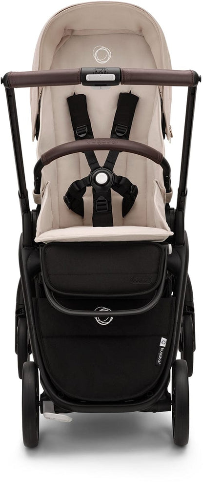 Bugaboo Dragonfly Complete Lightweight Compact Stroller + Bassinet - Black / Desert Taupe / Desert Taupe - 100292003