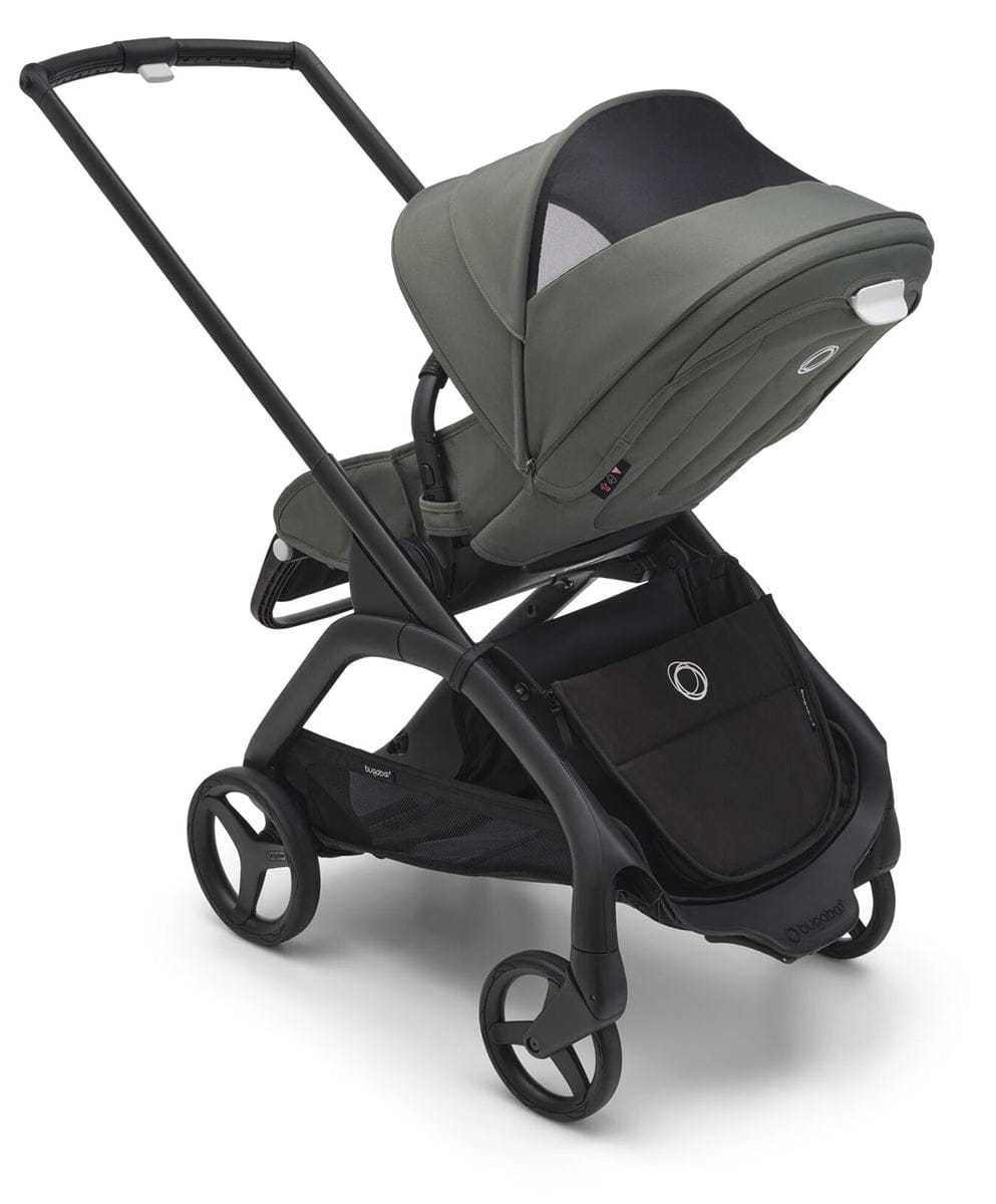Bugaboo Dragonfly Complete Lightweight Compact Stroller + Bassinet - Black / Forest Green / Forest Green - 100176033
