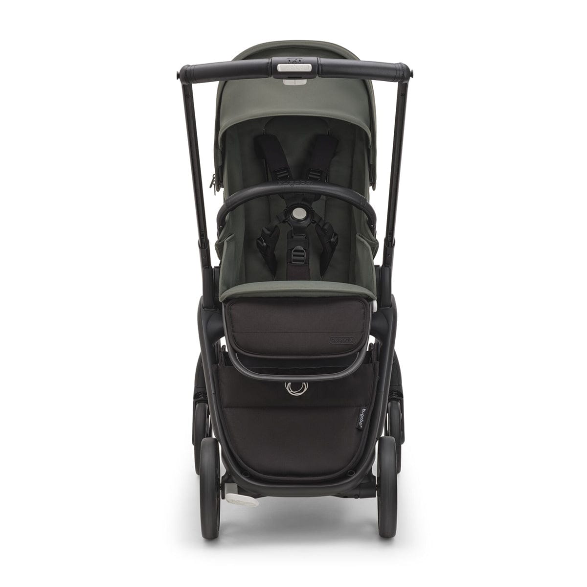 Bugaboo Dragonfly Complete Lightweight Compact Stroller + Bassinet - Black / Forest Green / Forest Green - 100176033