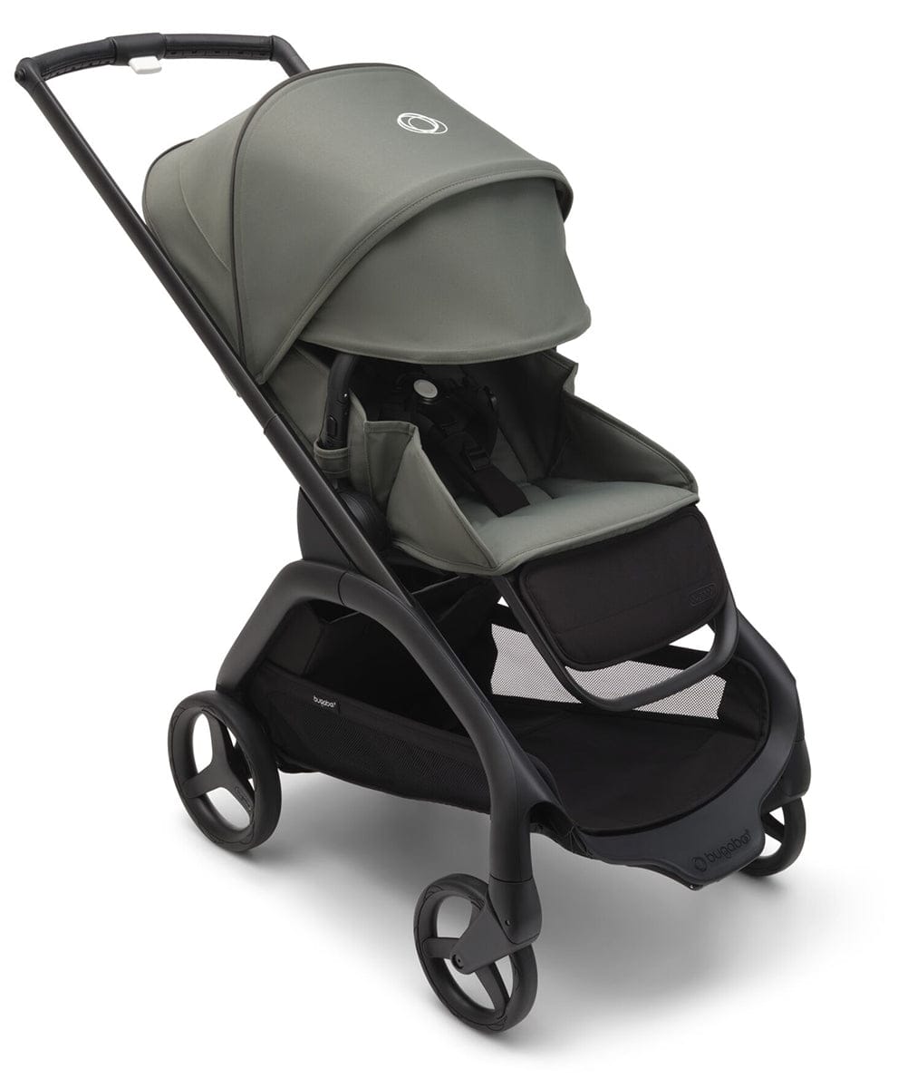 Bugaboo Dragonfly Complete Lightweight Compact Stroller + Bassinet - Black / Forest Green / Forest Green - 100176033