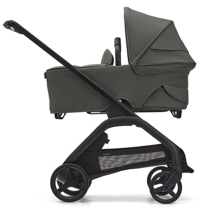 Bugaboo Dragonfly Complete Lightweight Compact Stroller + Bassinet - Black / Forest Green / Forest Green - 100176033