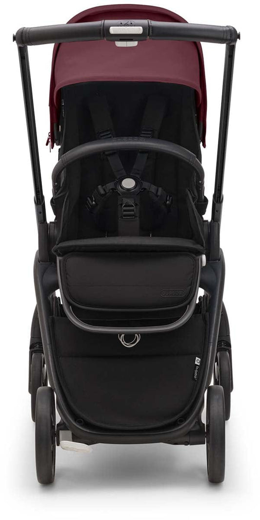 Bugaboo Dragonfly Complete Lightweight Compact Stroller - Black / Dark Cherry / Dark Cherry - 100176085
