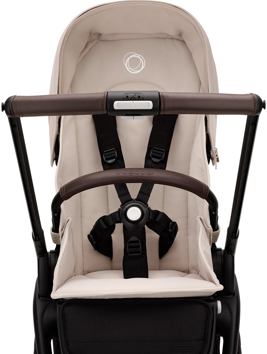 Bugaboo Dragonfly Complete Lightweight Compact Stroller - Black / Desert Taupe / Desert Taupe - 100176089