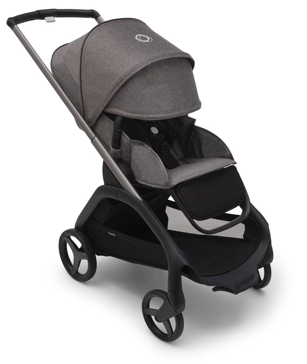 Bugaboo Dragonfly Complete Lightweight Compact Stroller - Graphite / Grey Melange / Grey Melange - 100176032
