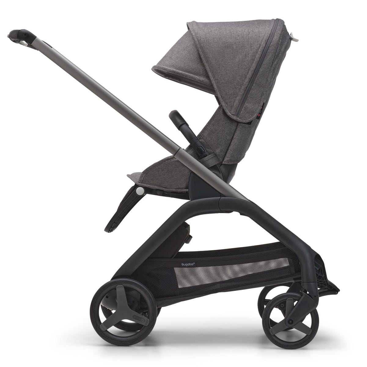 Bugaboo Dragonfly Complete Lightweight Compact Stroller - Graphite / Grey Melange / Grey Melange - 100176032