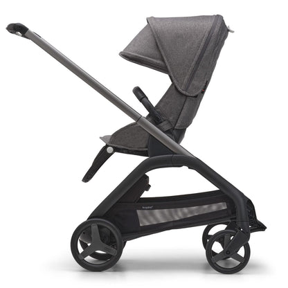 Bugaboo Dragonfly Complete Lightweight Compact Stroller - Graphite / Grey Melange / Grey Melange - 100176032
