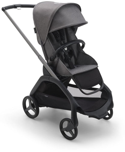 Bugaboo Dragonfly Complete Lightweight Compact Stroller - Graphite / Grey Melange / Grey Melange - 100176032