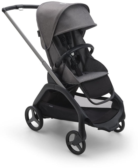 Bugaboo Dragonfly Complete Lightweight Compact Stroller - Graphite / Grey Melange / Grey Melange - 100176032