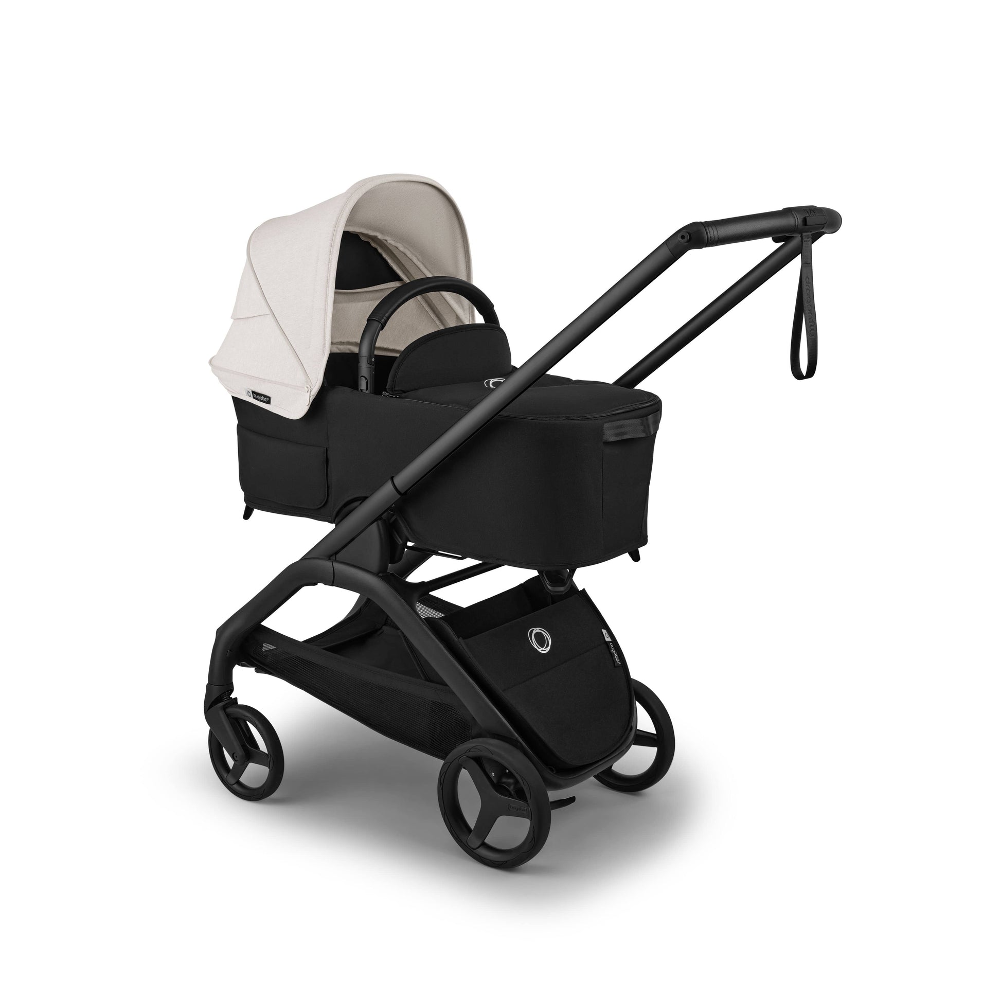 Bugaboo Dragonfly Plus Seat & Bassinet Complete - Black / Heritage Black / Misty White - 100515006