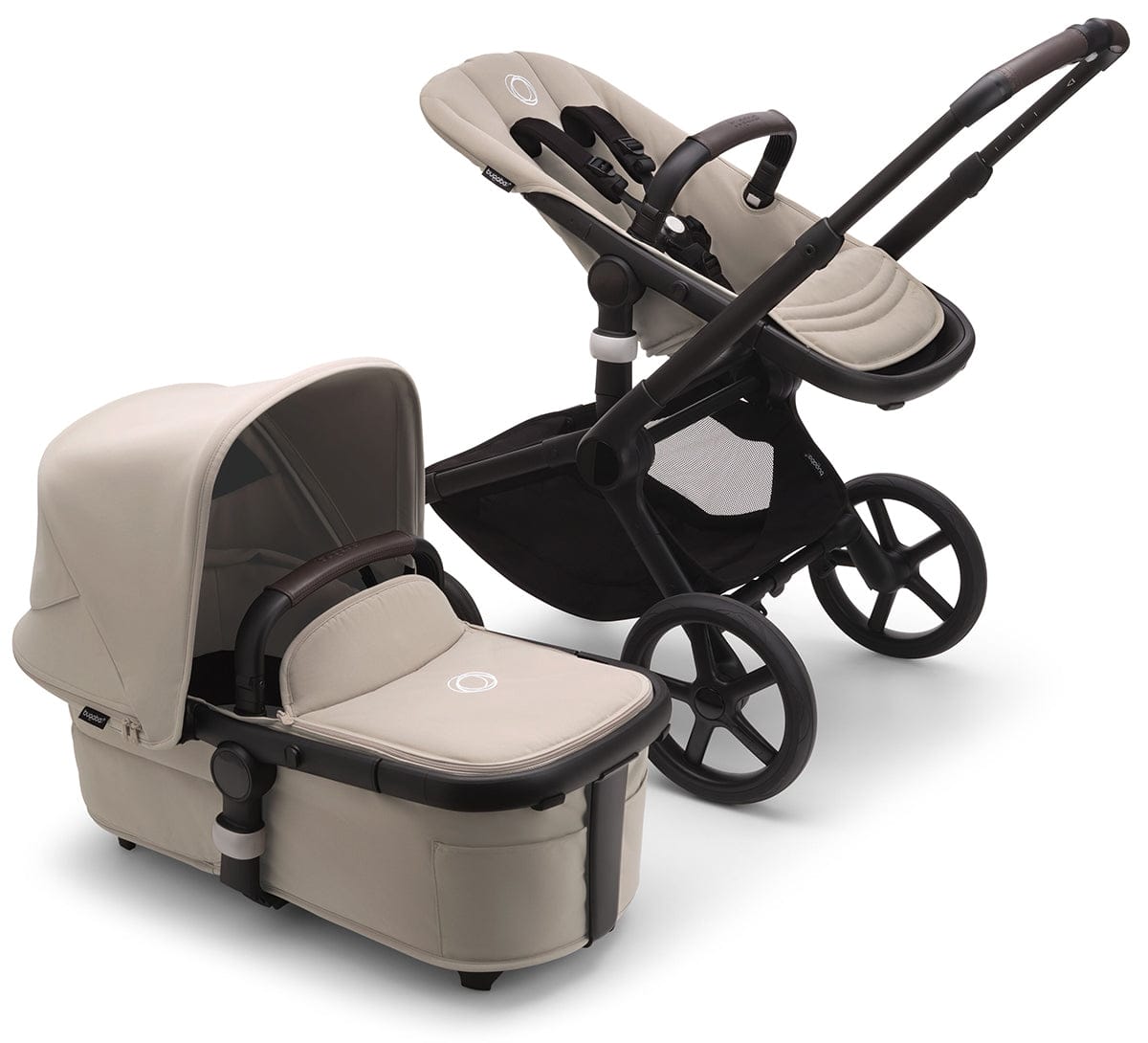 Bugaboo Fox 5 Complete Stroller - Black / Desert Taupe - 100051061