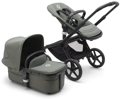Bugaboo Fox 5 Complete Stroller - Black / Forest Green / Forest Green - 100051047