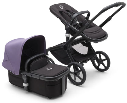 Bugaboo Fox 5 Complete Stroller - Black / Midnight Black / Astro Purple - 100051057
