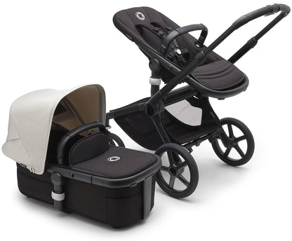 Bugaboo Fox 5 Complete Stroller - Black / Midnight Black / Misty White - 100051049