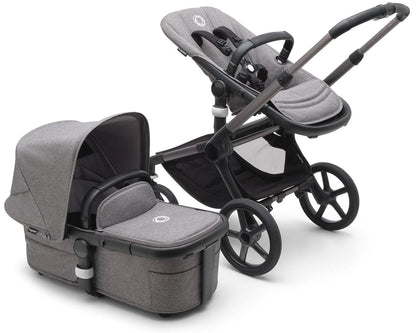 Bugaboo Fox 5 Complete Stroller - Graphite / Grey Melange / Grey Melange - 100051035