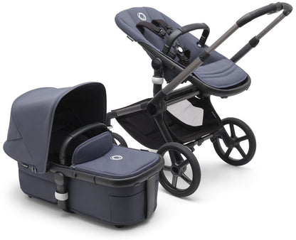 Bugaboo Fox 5 Complete Stroller - Graphite / Stormy Blue / Stormy Blue - 100051050