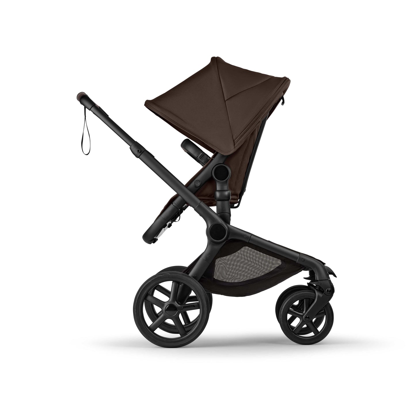 Bugaboo Fox 5 Renew Complete Stroller - Black / Cocoa Brown / Cocoa Brown - 100403022