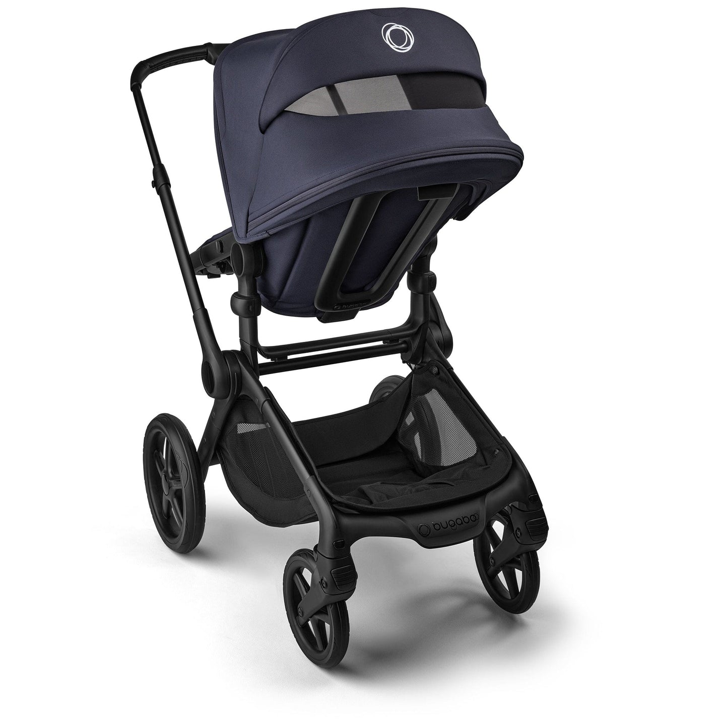 Bugaboo Fox 5 Renew + Turtle Air Shield Travel System Bundle - Black / Deep Indigo / Deep Indigo - 100051149-400016001