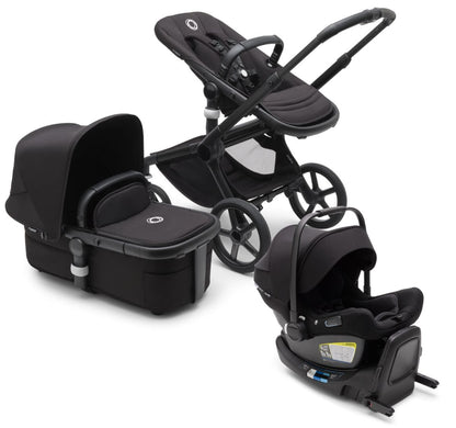 Bugaboo Fox 5 + Turtle Air Travel System Bundle - Black / Midnight Black / Midnight Black / Black - 100051042-80803ZW03