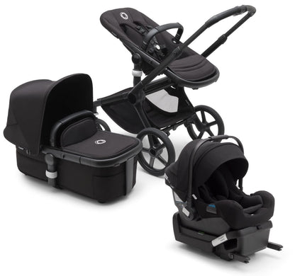 Bugaboo Fox 5 + Turtle One Travel System Bundle - Black / Midnight Black / Midnight Black / Black - 100051042-81703ZW01