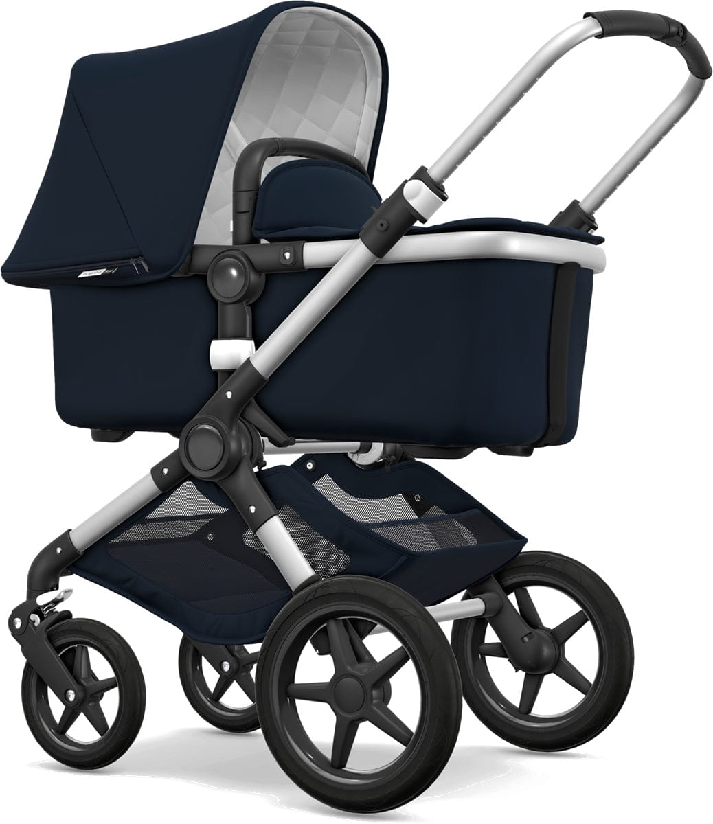 Bugaboo Fox Classic Complete Stroller - Aluminum/Dark Navy
