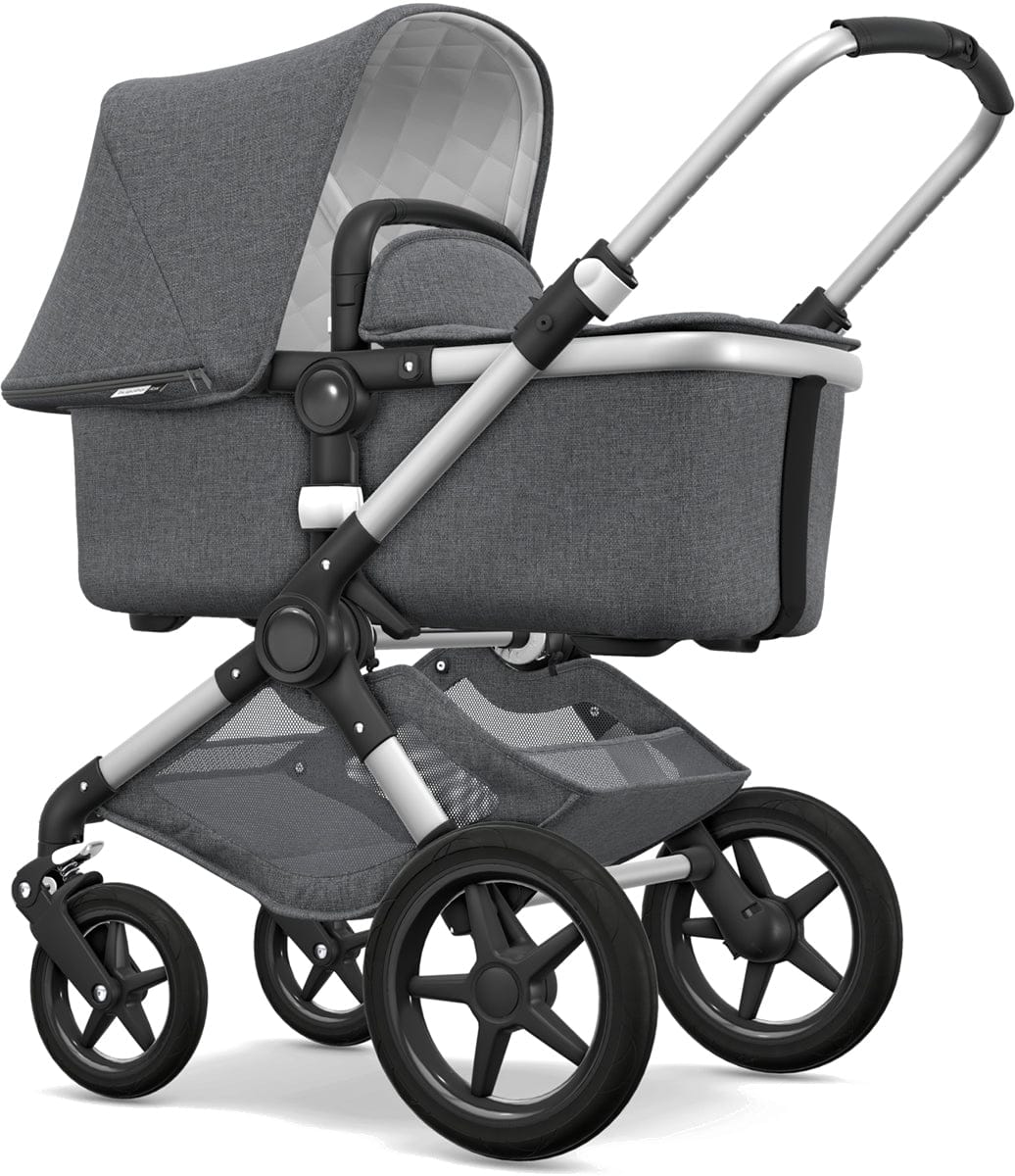 Bugaboo Fox Classic Complete Stroller - Aluminum/Grey Melange