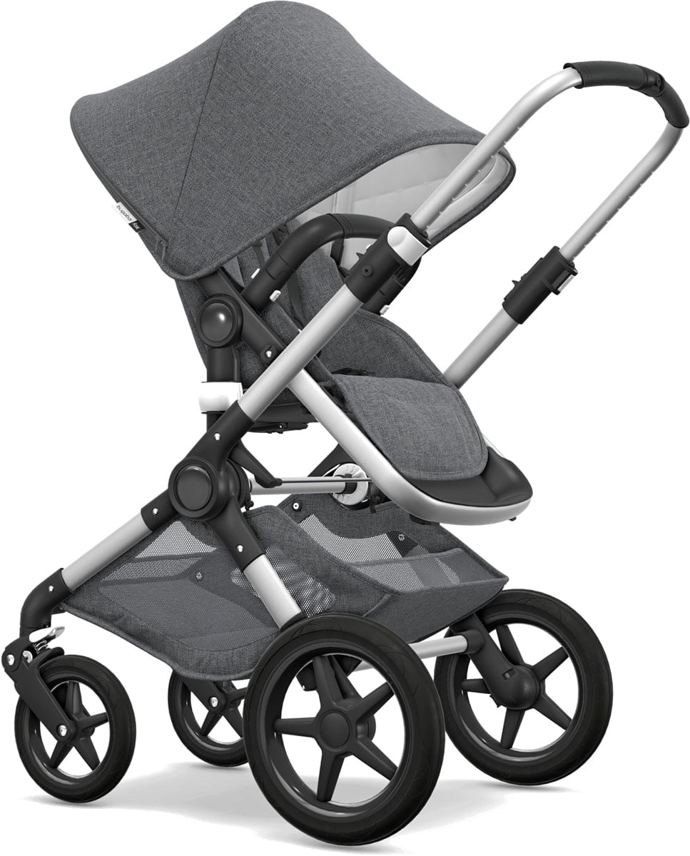 Bugaboo Fox Classic Complete Stroller - Aluminum/Grey Melange