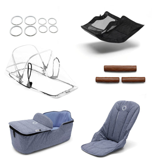Bugaboo Fox Style Set - Blue Melange - 230255BM01