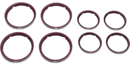 Bugaboo Fox Wheel Caps - Dark Red