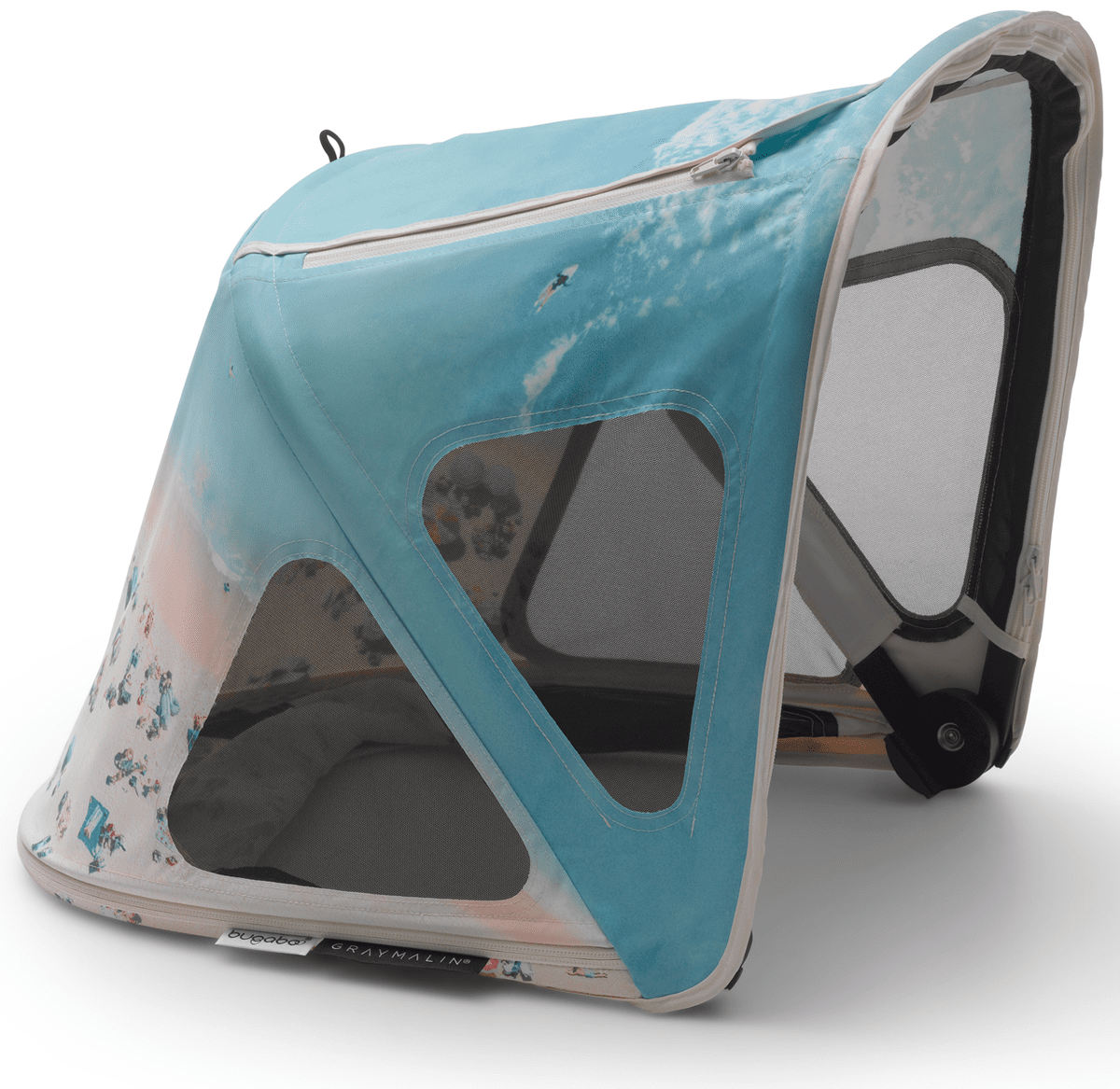 Bugaboo Fox2/Cameleon3/Lynx Breezy Sun Canopy - Gray Malin