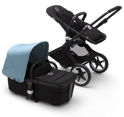 Bugaboo Fox2 Complete Stroller - Black/Black/Vapor Blue