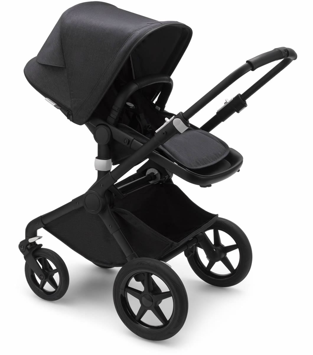 Bugaboo Fox2 Complete Stroller - Black/Mineral Washed Black - 231257ZW01