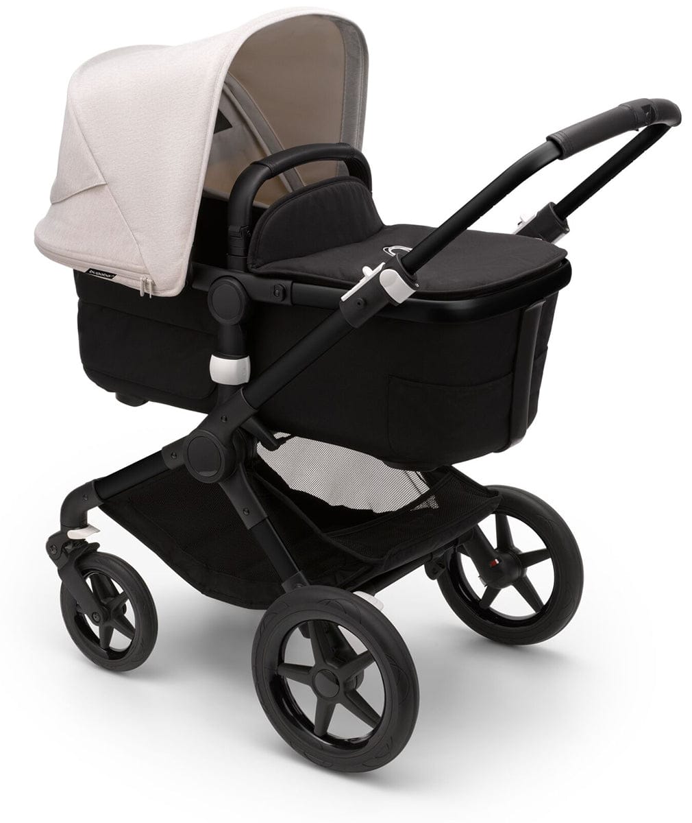 Bugaboo Fox3 Complete Stroller (One Box) - Black / Midnight Black / Misty White - 2306010013