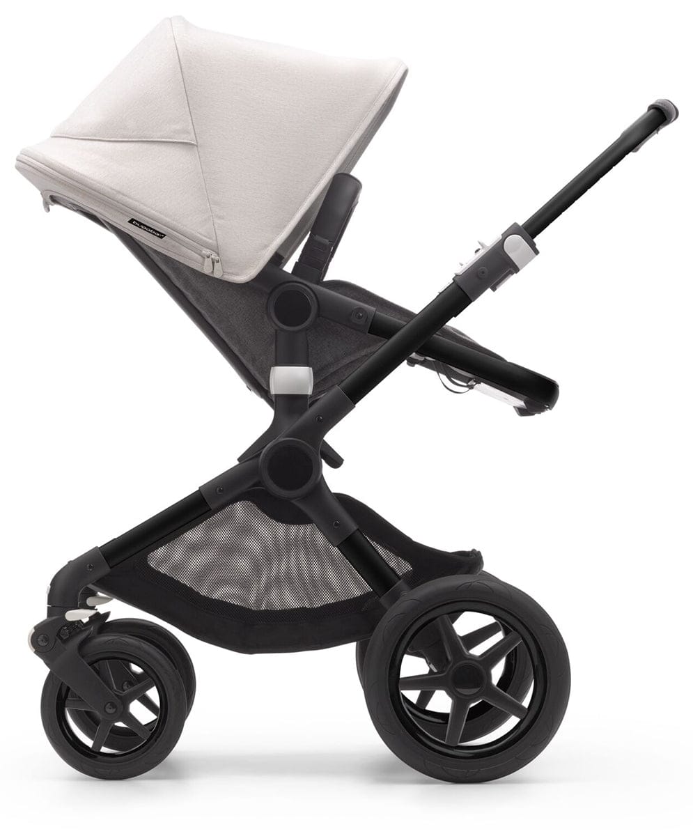 Bugaboo Fox3 Complete Stroller (One Box) - Black / Midnight Black / Misty White - 2306010013
