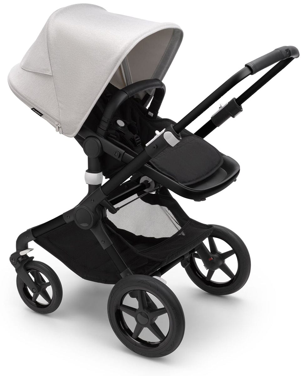 Bugaboo Fox3 Complete Stroller (One Box) - Black / Midnight Black / Misty White - 2306010013