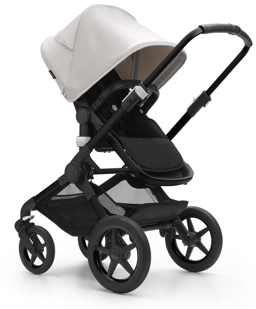 Bugaboo Fox3 Complete Stroller (One Box) - Black / Midnight Black / Misty White - 2306010013