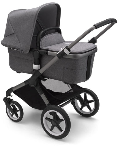 Bugaboo Fox3 Complete Stroller (One Box) - Graphite / Grey Melange / Grey Melange - 2306010010
