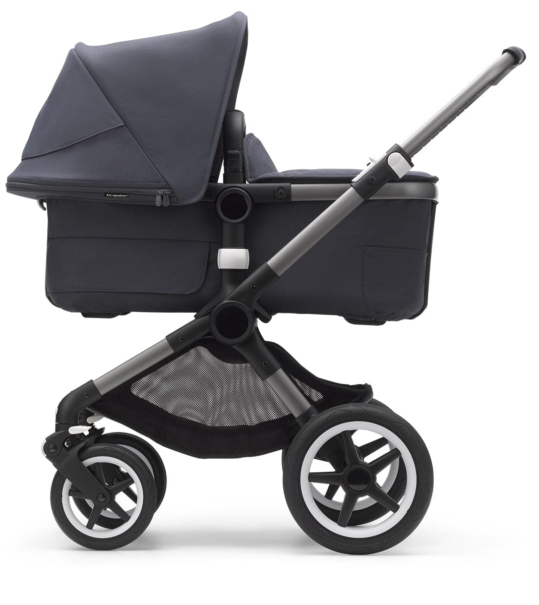 Bugaboo Fox3 Complete Stroller (One Box) - Graphite / Stormy Blue / Stormy Blue - 2306010012