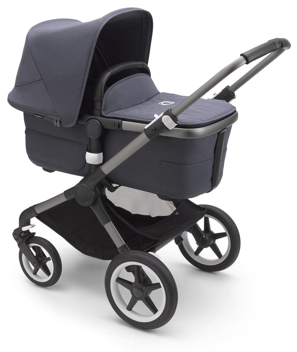Bugaboo Fox3 Complete Stroller (One Box) - Graphite / Stormy Blue / Stormy Blue - 2306010012