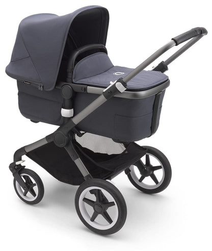 Bugaboo Fox3 Complete Stroller (One Box) - Graphite / Stormy Blue / Stormy Blue - 2306010012