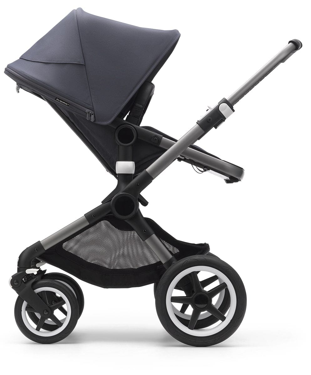 Bugaboo Fox3 Complete Stroller (One Box) - Graphite / Stormy Blue / Stormy Blue - 2306010012
